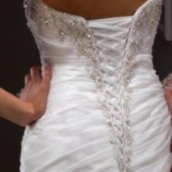 MAGGIE SOTTERO wedding dress size 6 (BNWT) - Picture 3 of 7